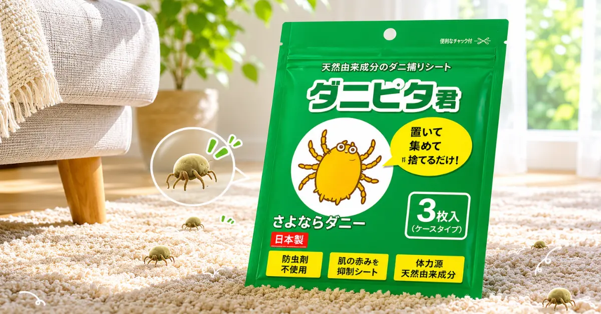 ダニピタ君商品コンセプト